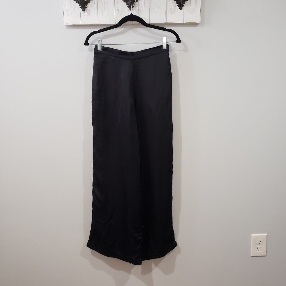 Athleta Calm Cool Wide Leg Pants Black S